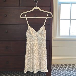 Superdown White Dress - Size XS